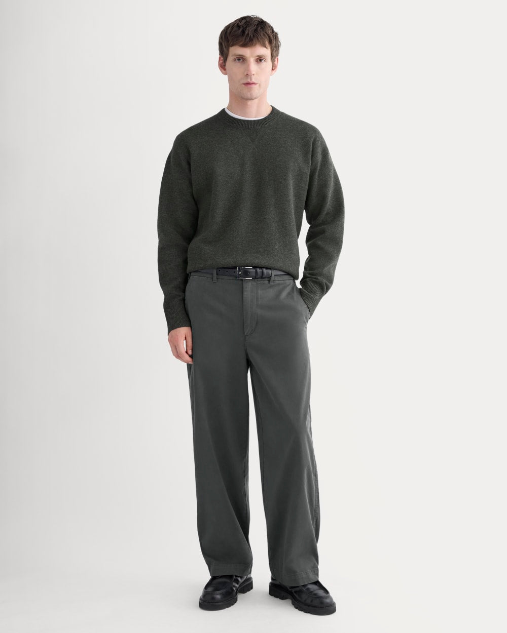 Baggy Chino | Washed Black | 32L