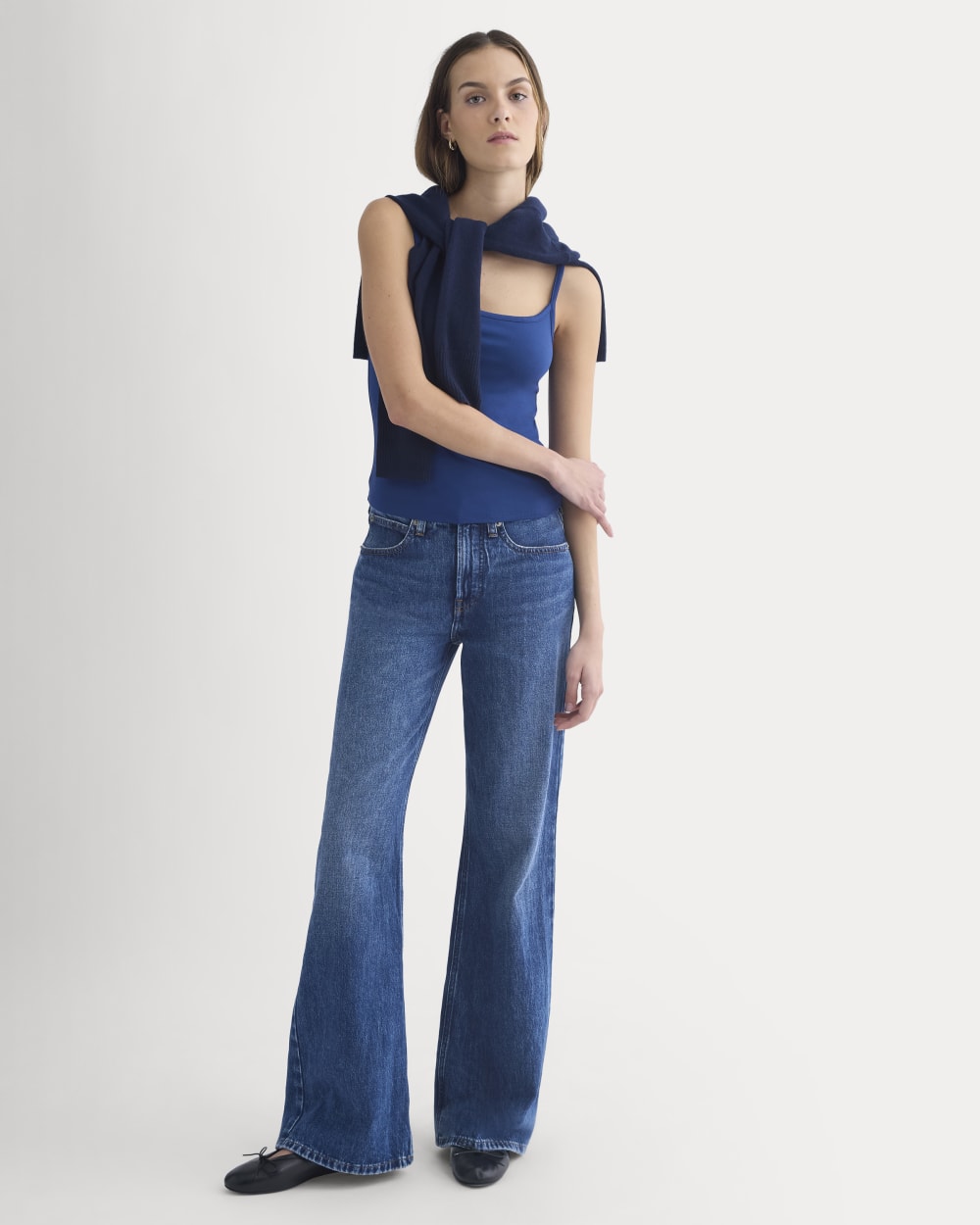 Scoopneck Cami | Estate Blue