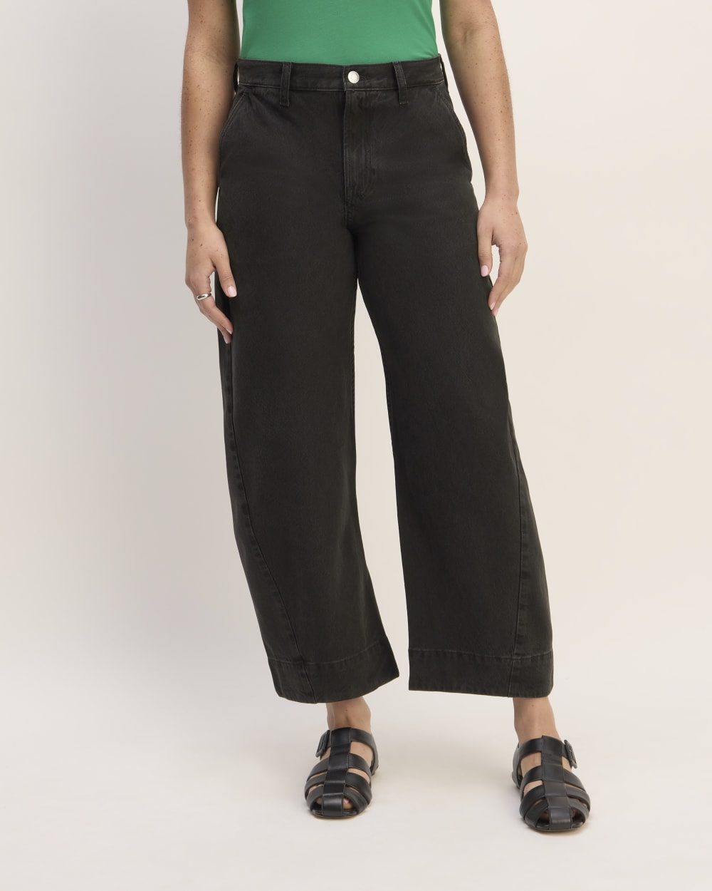 The Summer Barrel Jean | Ash Black