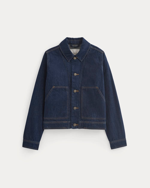 Denim Chore Jacket | Dark Indigo