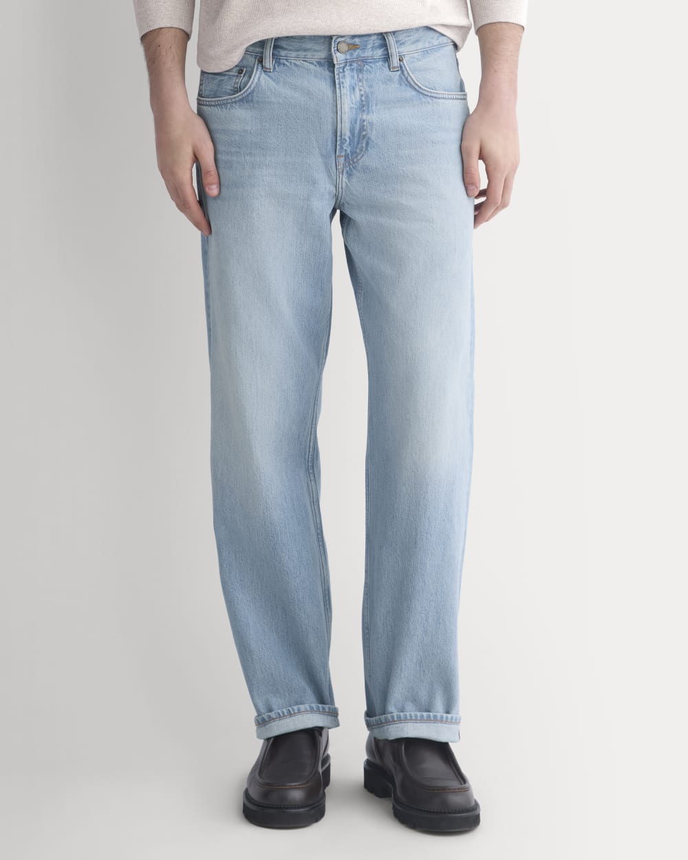 Relaxed Italian Selvedge Jean | Light Indigo