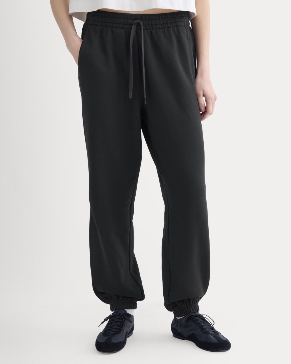 Lightweight Terry Jogger | Black