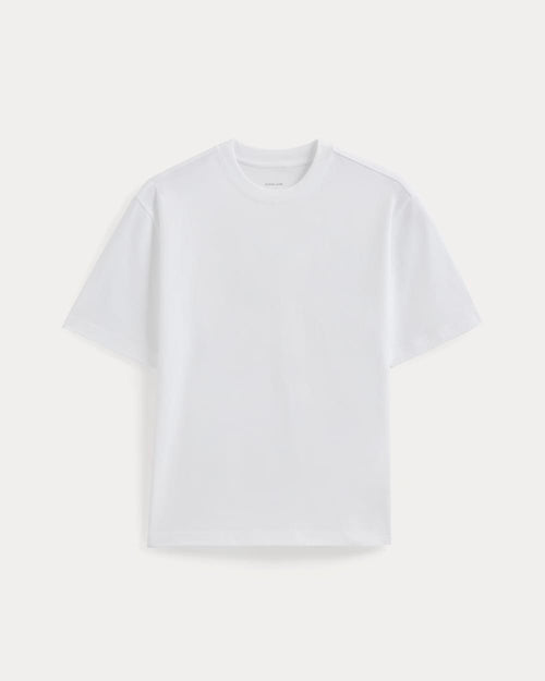 Archive Relaxed-Fit Cotton Crew | White