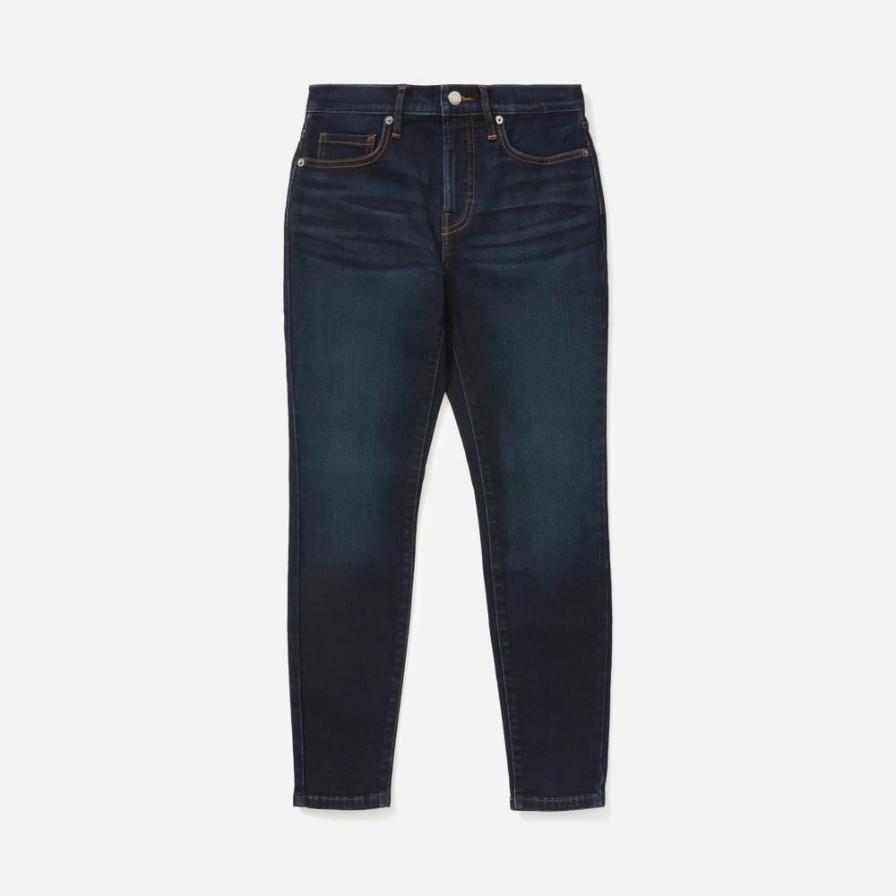 The Authentic Stretch High-Rise Skinny | Deep Indigo | 26.5" Inseam