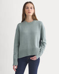 The Boxy Sweater in Everyday Cotton | Heathered Lilypad