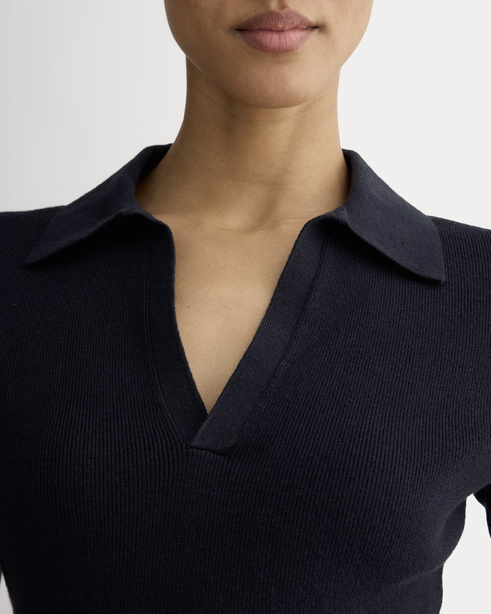 The Knit Polo | Navy