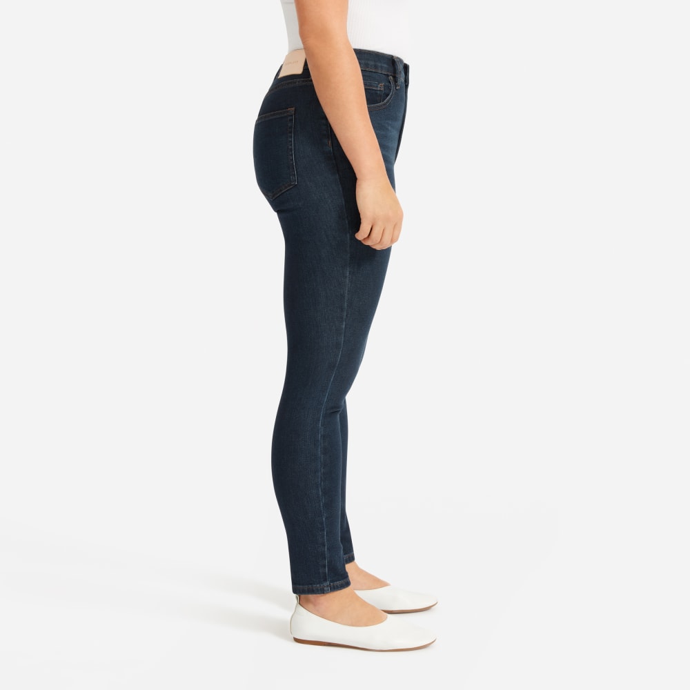 The Authentic Stretch High-Rise Skinny | Deep Indigo | 30.5" Inseam