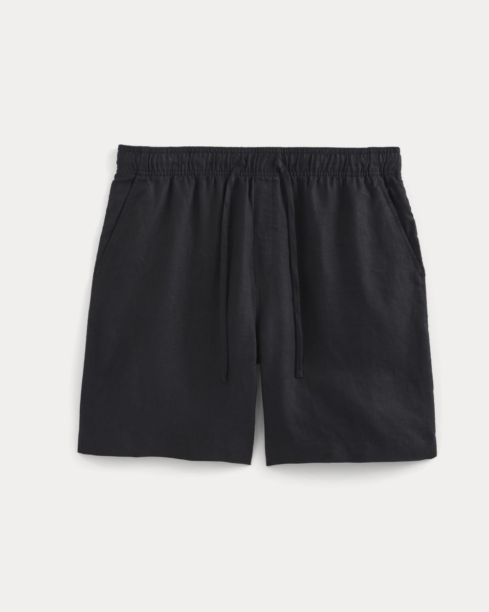 Linen Easy Short | Black