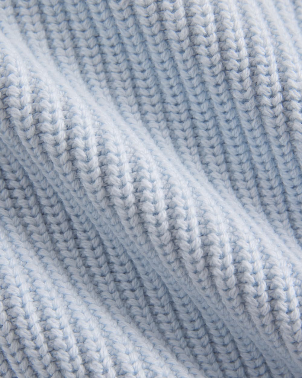 Ribbed V-Neck Vest in Everyday Cotton | Skywriting