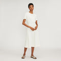The Organic Cotton Waisted Dress | Canvas