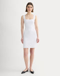 The Dream Square-Neck Dress | White