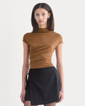 Twist Top in Butterluxe | Toffee