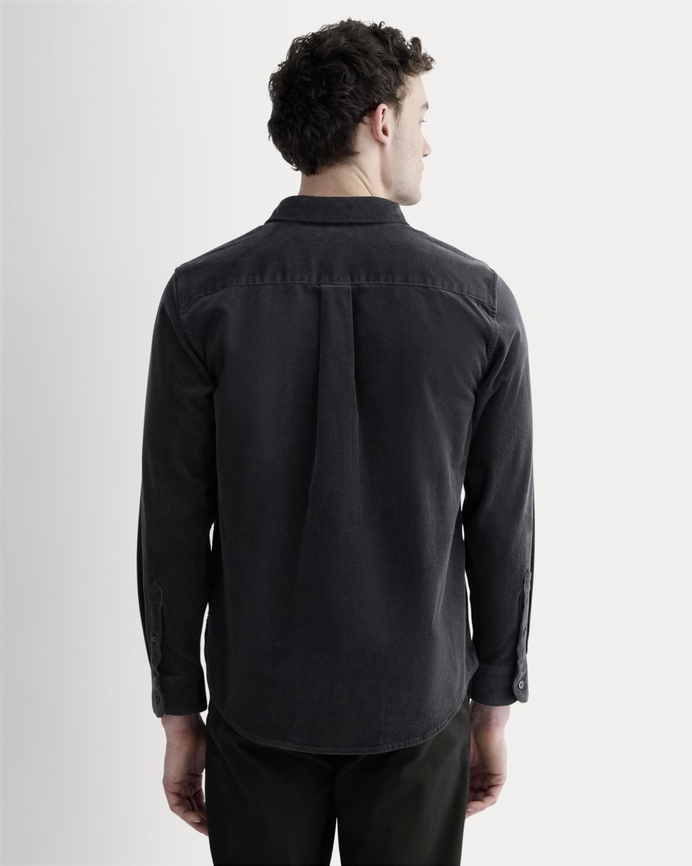 The Classic Shirt in Corduroy | Graphite