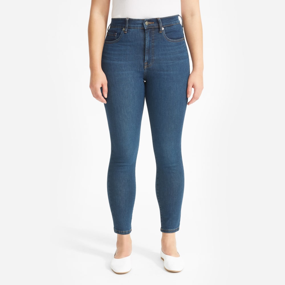 The Authentic Stretch High-Rise Skinny | Dark Blue Wash | 26.5" Inseam