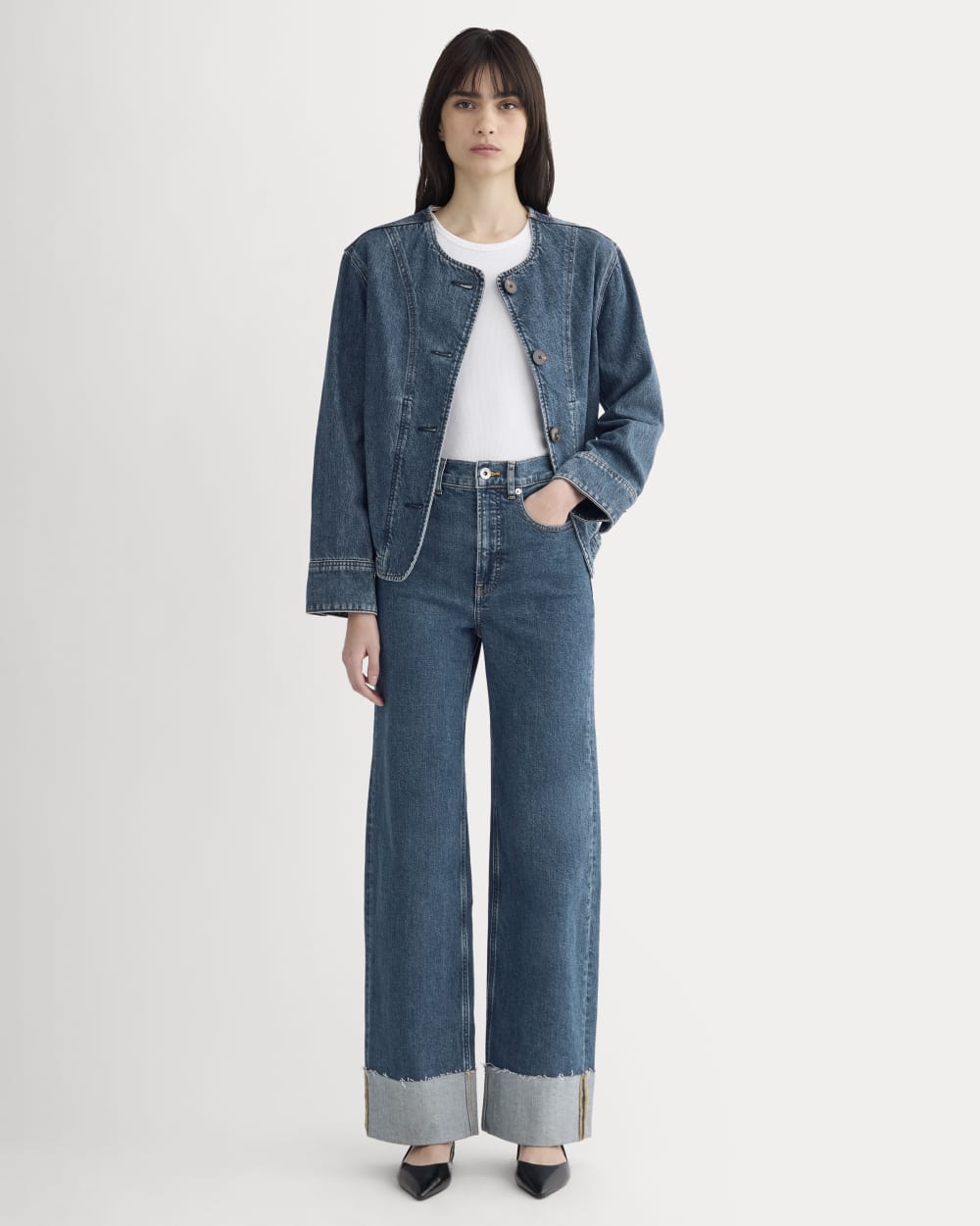 The Way-High® Sailor Jean 2.0 | Mid Indigo | 31.5" Inseam