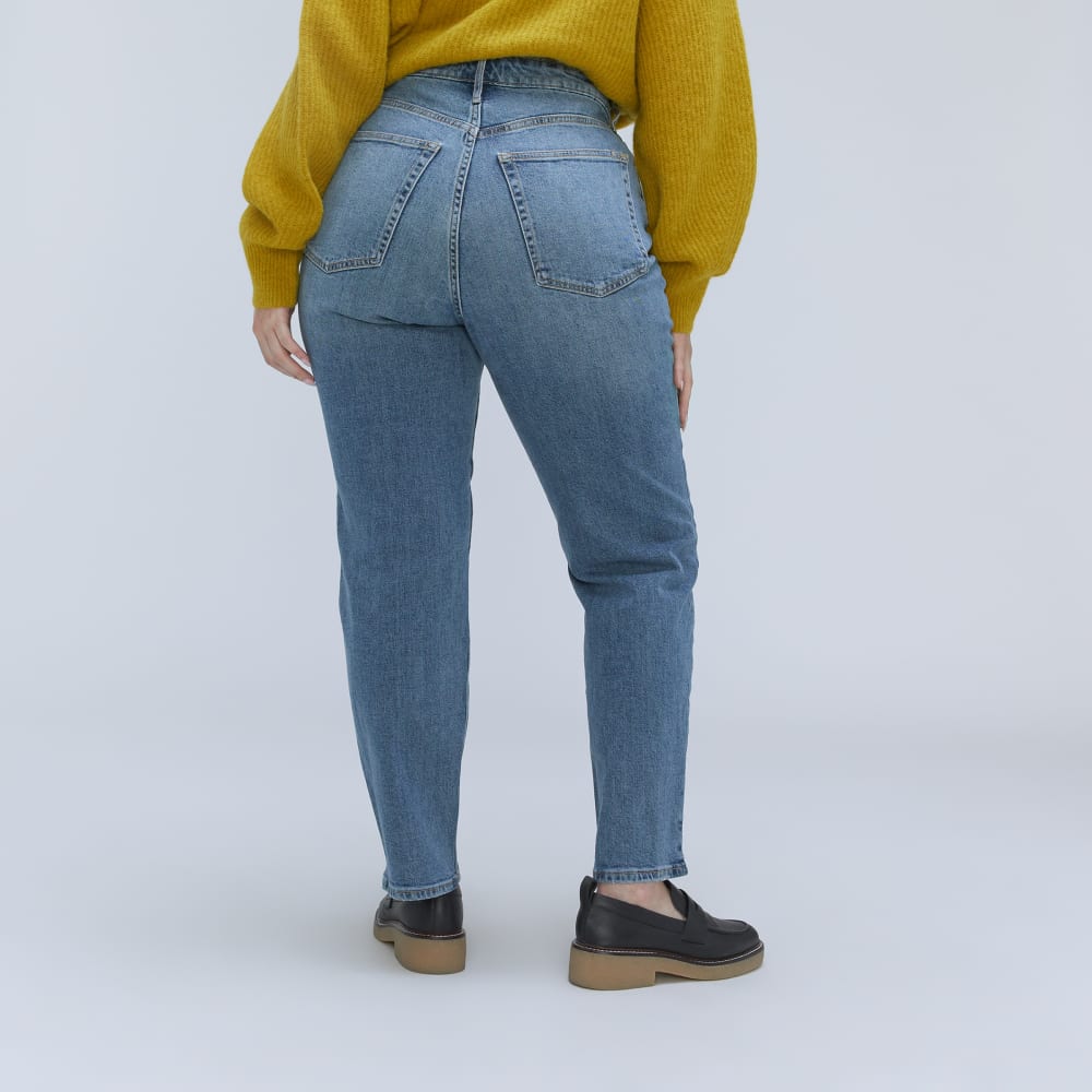 The Cheeky Hourglass Jean | Worn-In Mid Blue | 28.5" Inseam