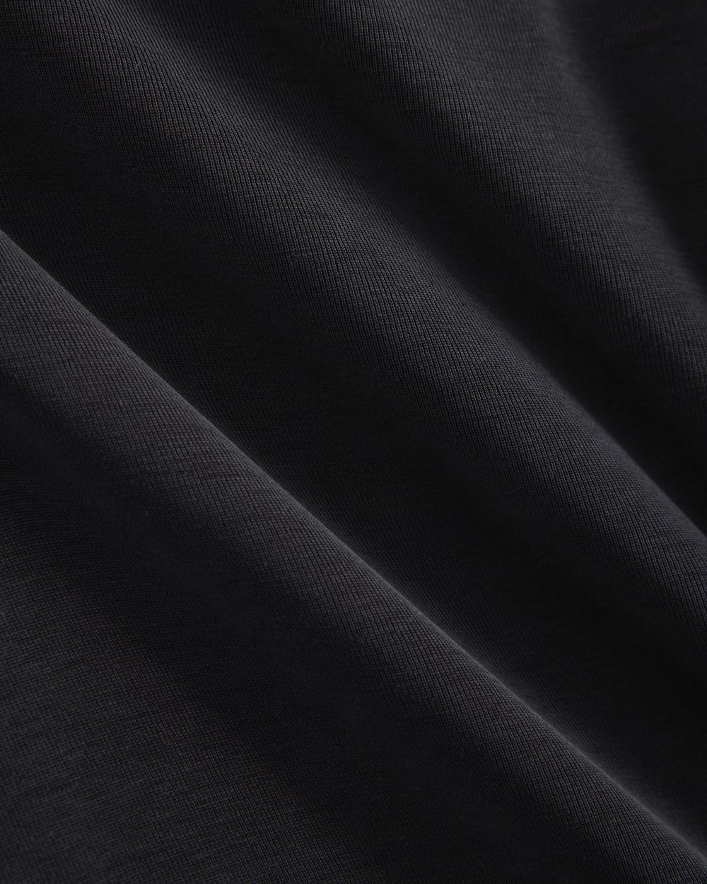 Knit Asymmetrical Midi Dress | Black