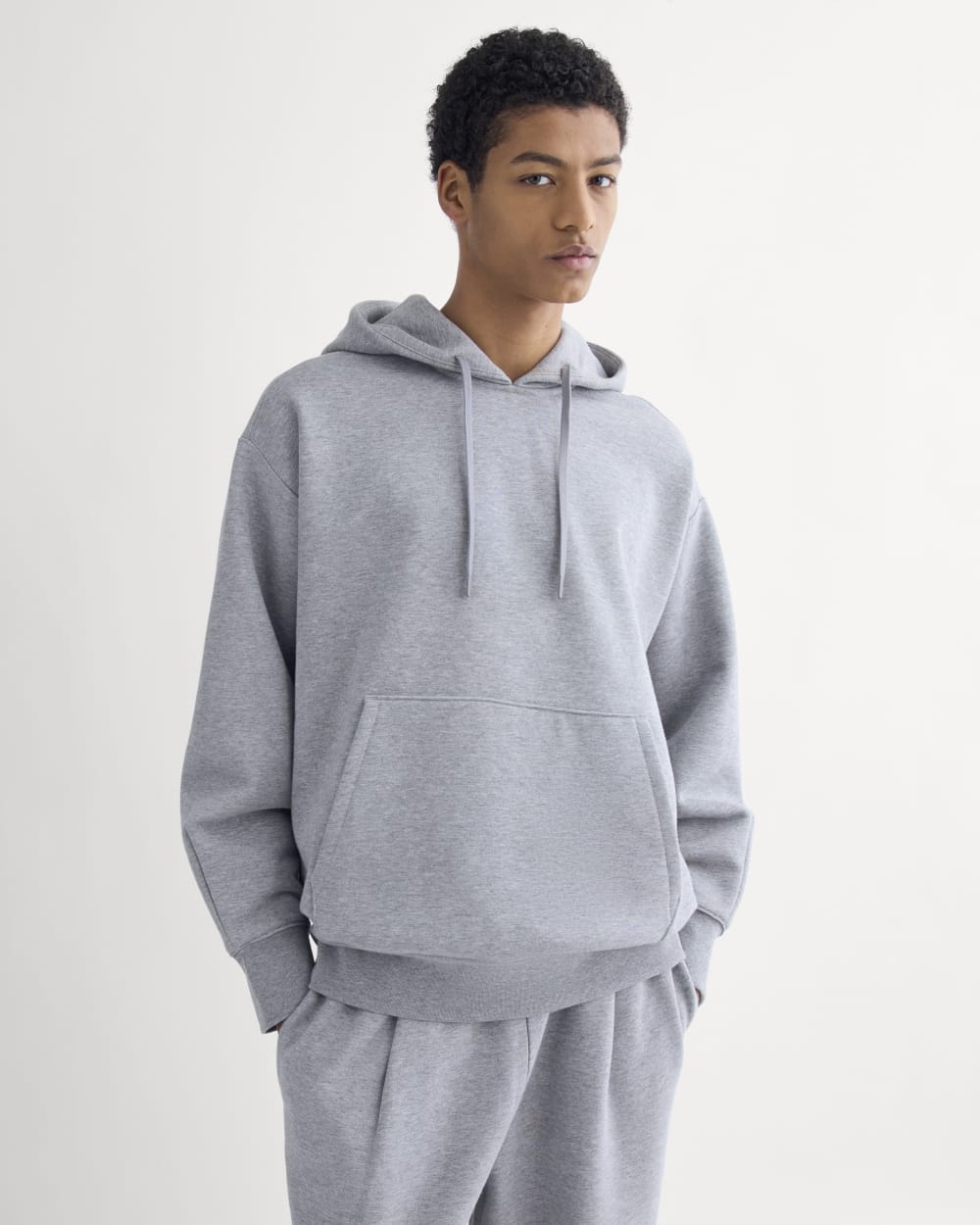 Luxe Fleece Hoodie | Vintage Heather Grey