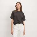 The Organic Cotton Raglan Tee | Vintage Black