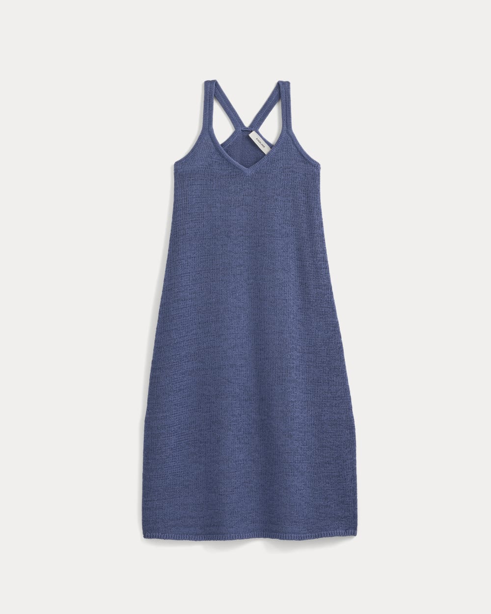 Sweater Racerback Midi Dress | Blue Dusk
