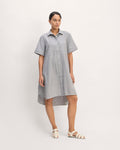 The Daytripper Dress | White / Black