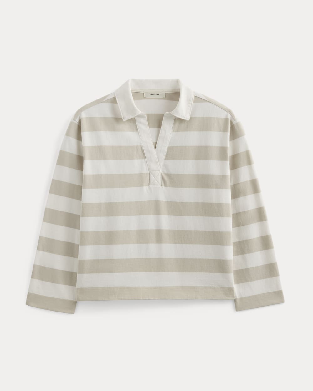 The Mariner Rugby Top | Peyote / Bone