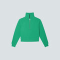 The Track Half-Zip | Bright Jade