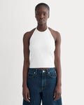 The Form Halter Top | White