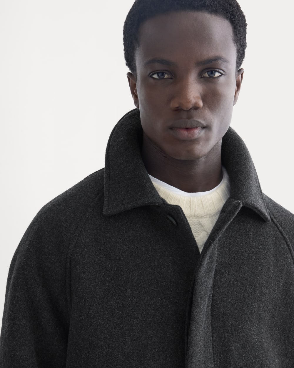 ReWool Car Coat | Heather Charcoal