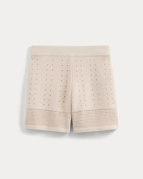 Open-Knit Short in Everyday Cotton | Canvas