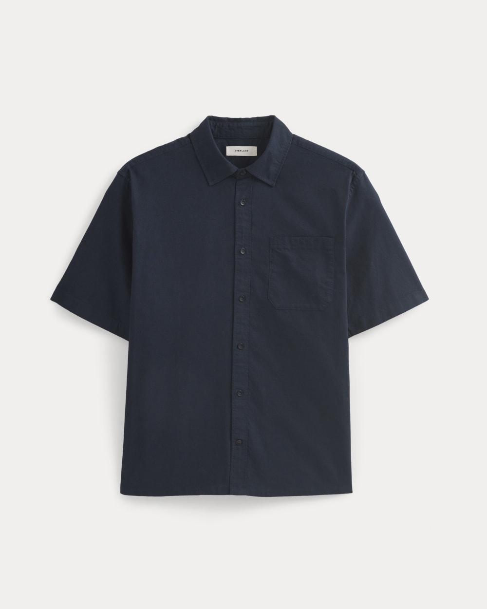 Lightweight Short-Sleeve Oxford | Navy