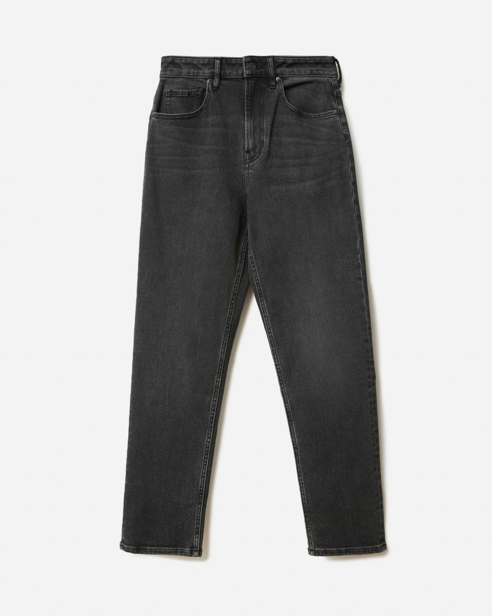 The Curvy Cheeky® Straight Jean | Washed Black | 26.5" Inseam