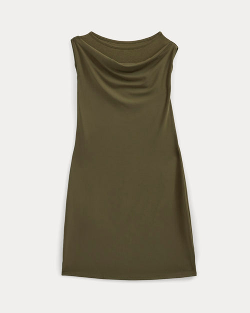 Cowl Neck Mini Dress | Beech