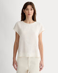 The Muscle Top in Linen | Bone