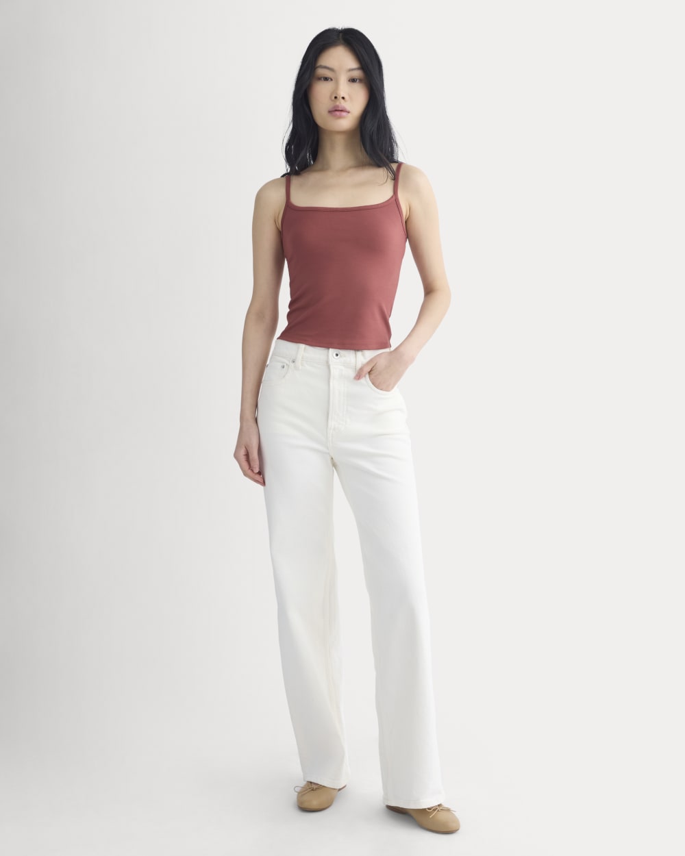 Scoopneck Cami | Henna Red