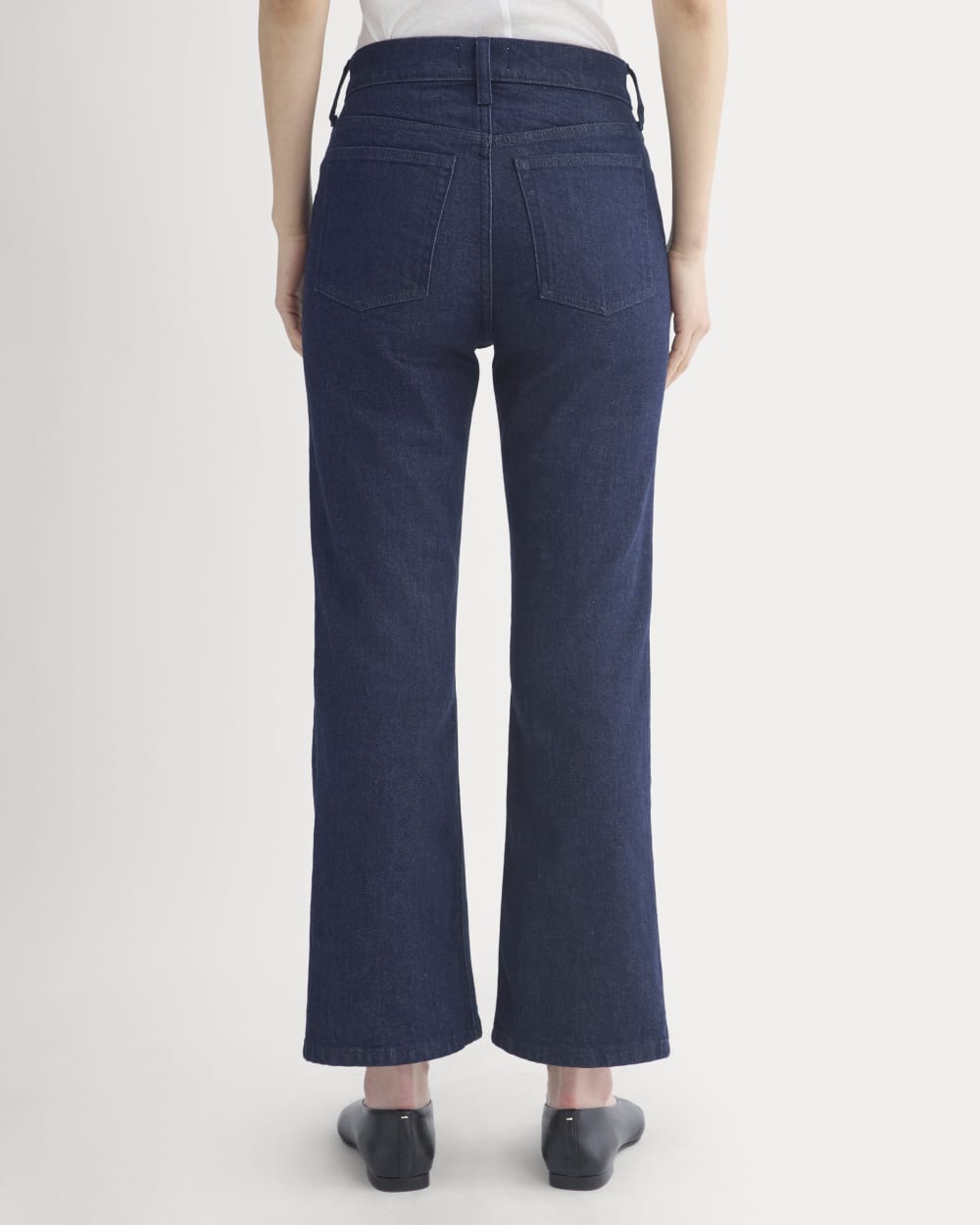 High-Rise Kick Flare Jean | Tungsten Rinse